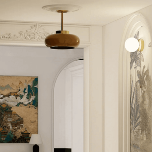 Elegante Dome Hanglamp – Stijlvolle Gebogen Kap voor Warm en Gelijkmatig Licht