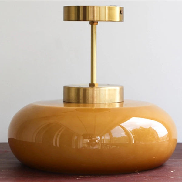 Elegante Dome Hanglamp – Stijlvolle Gebogen Kap voor Warm en Gelijkmatig Licht