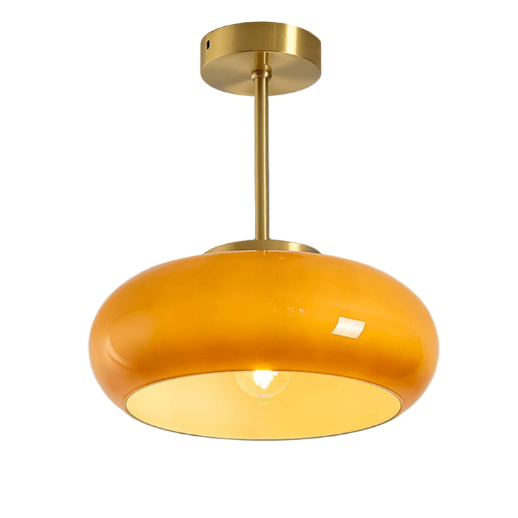 Elegante Dome Hanglamp – Stijlvolle Gebogen Kap voor Warm en Gelijkmatig Licht