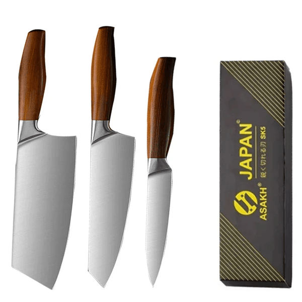 Japans Santoku Mes – Professioneel Koksmes van Roestvrij Staal