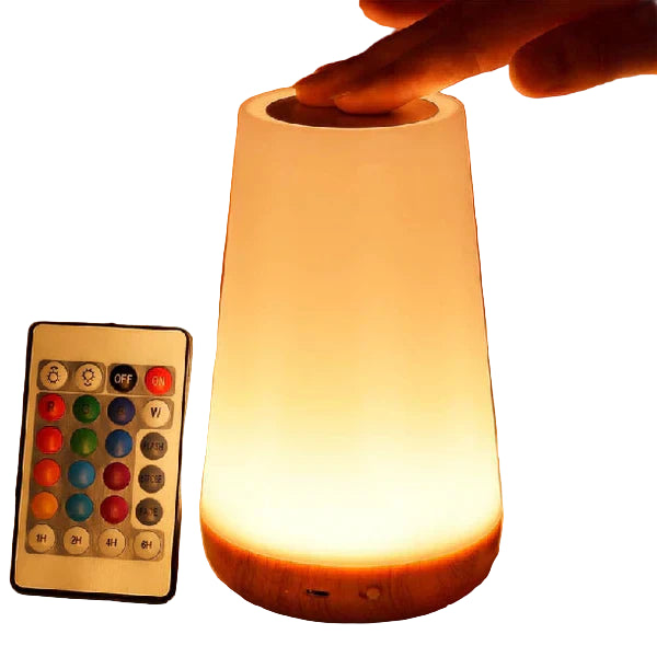 Moderne Rustgevende LED Tafel Nachtlamp – Verstelbare Sfeerverlichting voor Slaapkamer & Woonkamer