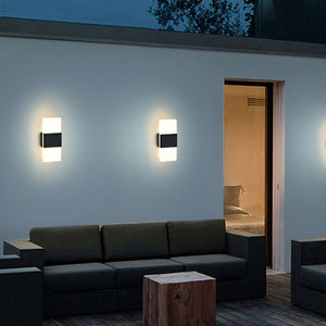 Moderne LED Buitenwandlamp – Binnenplaats & Tuinverlichting