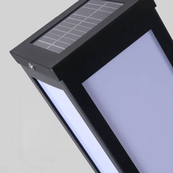 Slanke Waterdichte Solarlantaarn voor Tuin, Oprit & Terrasverlichting