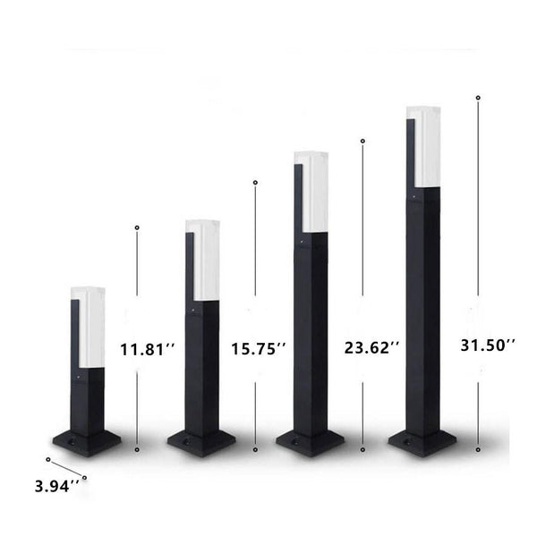 LED Buiten Tuinpaal Lamp – Moderne Verlichting voor Terras & Schutting