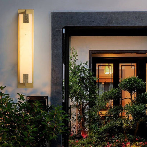 Rechthoekige LED Wandleuchte Buiten – Moderne Waterdichte Verlichting voor Tuin & Terras