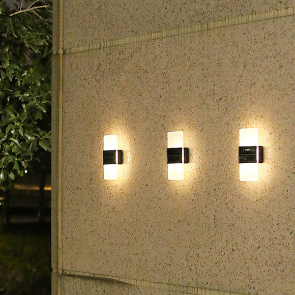 Moderne LED Buitenwandlamp – Binnenplaats & Tuinverlichting