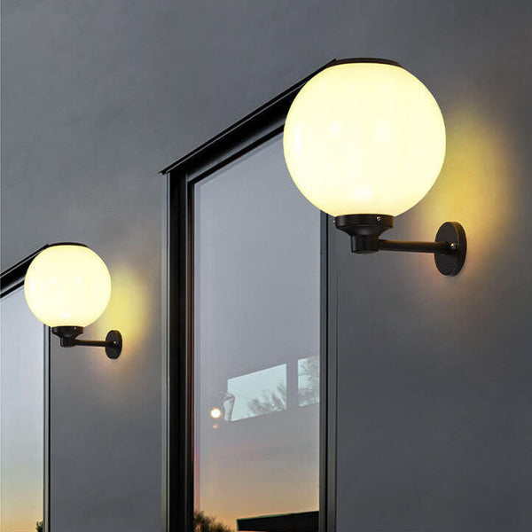 Elegante Solar Wandlamp Buiten met LED – Stijlvolle Tuin- en Terrasdecoratie