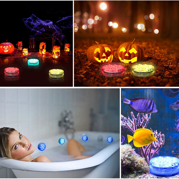 Waterdichte RGB LED-lampen – Kleurenveranderende Verlichting voor Pool & Tuin