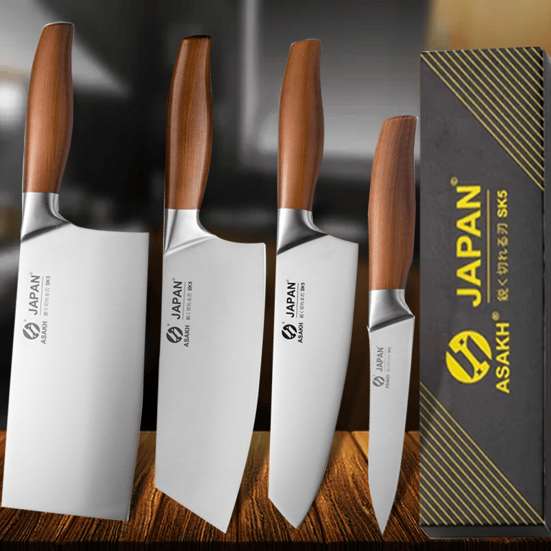 Japans Santoku Mes – Professioneel Koksmes van Roestvrij Staal