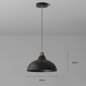 Minimalistische Noordse Hanglamp – Verstelbare Plafondlamp in Zwart of Wit