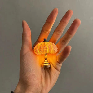 Moderne Urchin Glow Nachtlamp – Kunstzinnige Zee-egel Lamp voor Sfeervolle Woondecoratie