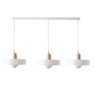 TrioGlow Hanglamp – Stijlvolle Drie Gekleurde Glazen Kappen voor Moderne Verlichting
