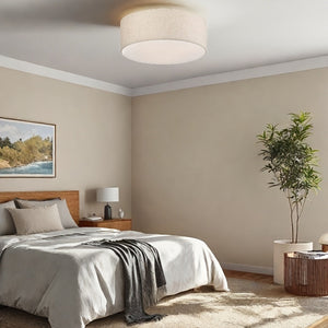 Moderne Plafondlamp in Trommelvorm – Elegante Verlichtingsoplossing voor Thuis