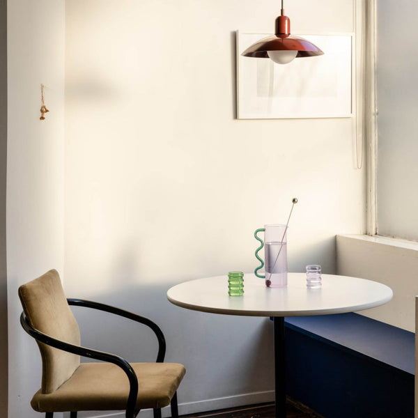 Elegante Gradient Hanglamp – Ronde Moderne Pendellamp voor Stijlvolle Woondecoratie