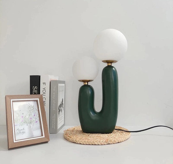 Moderne Cactus Bureau Lamp – Scandinavisch Geïnspireerde Sfeerverlichting voor Huis & Kantoor