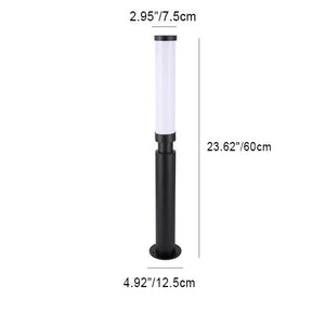 Moderne LED Tuinlamp in Lippenstift Stijl voor Buiten