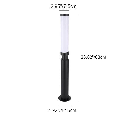 Moderne LED Tuinlamp in Lippenstift Stijl voor Buiten