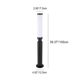 Moderne LED Tuinlamp in Lippenstift Stijl voor Buiten