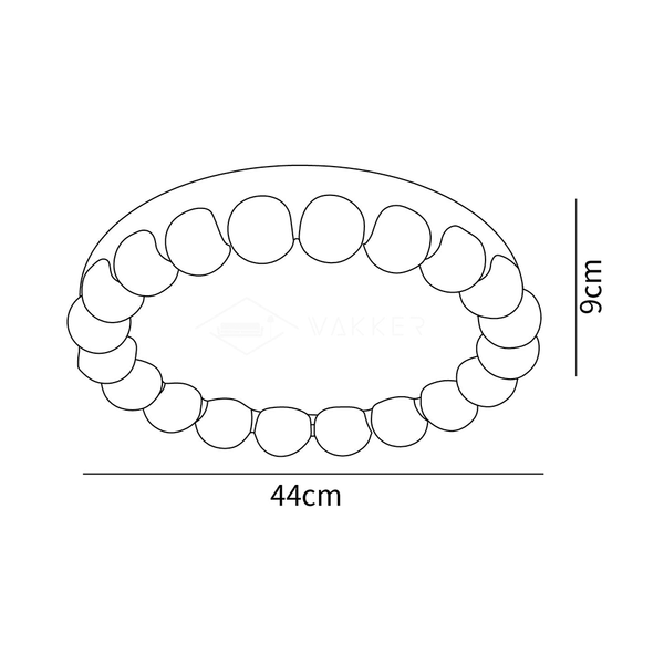 Moderne LED Plafondlamp – Energiezuinige Inbouwlamp met Dimbare Helderheid