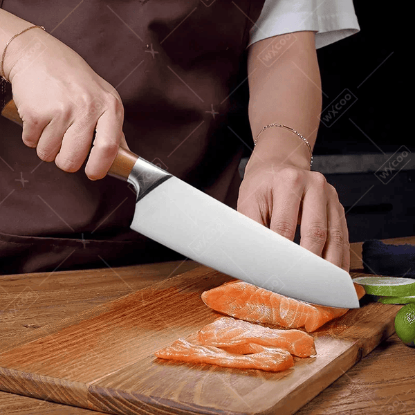 Japans Santoku Mes – Professioneel Koksmes van Roestvrij Staal