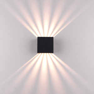 Vierkante LED Buiten Wandleuchte – Moderne Waterdichte Tuin- & Terrasverlichting