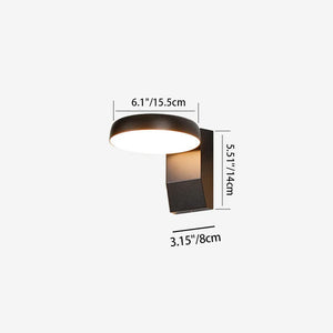 Draaibare Bewegingssensor LED Buitenlamp – 2400 Lumen Waterdichte Wandverlichting