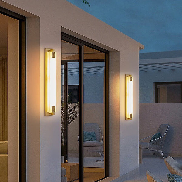 Rechthoekige LED Wandleuchte Buiten – Moderne Waterdichte Verlichting voor Tuin & Terras