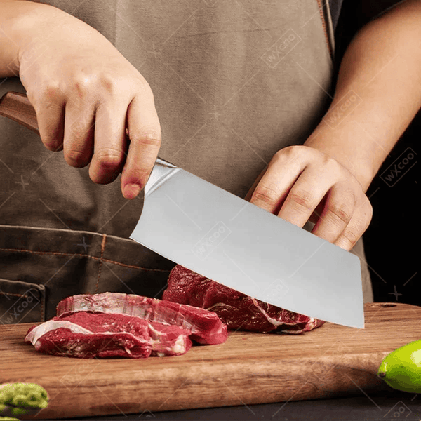 Japans Santoku Mes – Professioneel Koksmes van Roestvrij Staal