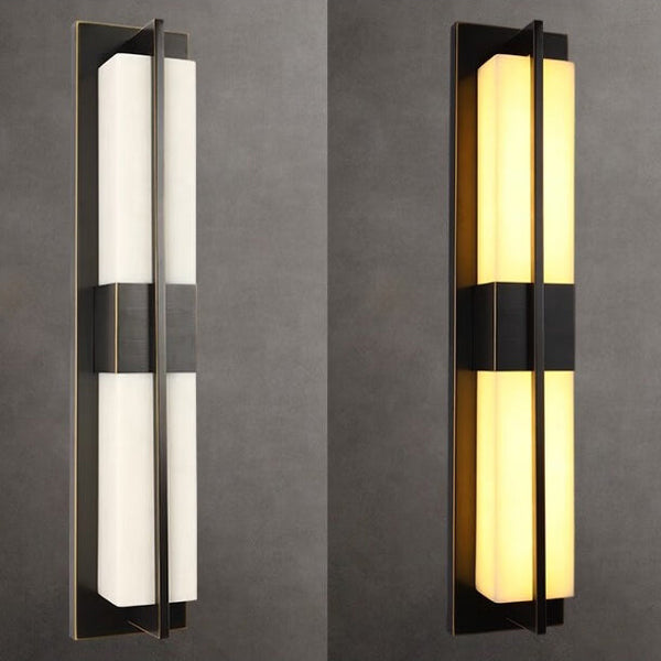 Rechthoekige LED Wandleuchte Buiten – Moderne Waterdichte Verlichting voor Tuin & Terras