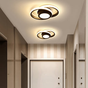 Moderne Kleurinstelbare Semi-Plafondlamp