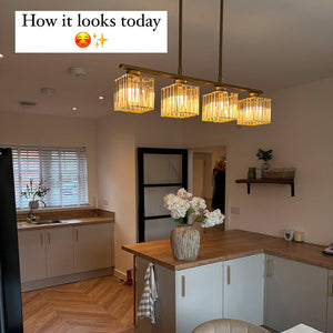 Scandinavische Lineaire Hanglamp – Moderne Verlichting voor Eetkamer & Keuken