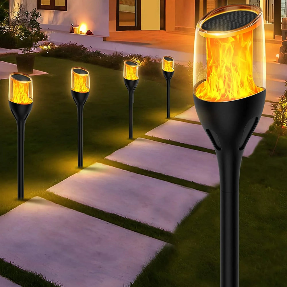 FireDance Zonne-Torche Licht – Realistisch Flikkerende LED voor Tuin, Terras & Balkon