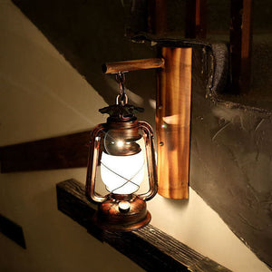 Eenflammige Lantaarn Wandlamp – Elegante Binnen- en Buitenverlichting voor Gezellige Ruimtes