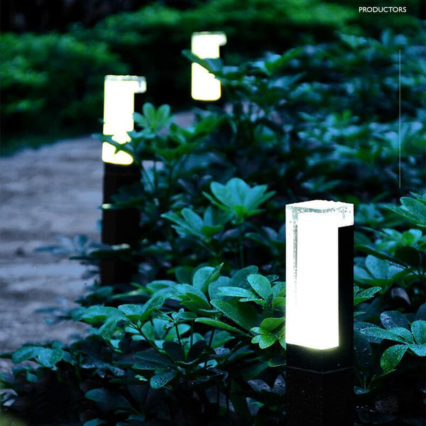 LED Buiten Tuinpaal Lamp – Moderne Verlichting voor Terras & Schutting