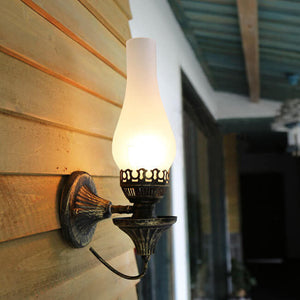 Vintage Wandlamp in Olie Lamp Stijl – Enkele Binnen- en Buitenverlichting