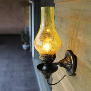 Vintage Wandlamp in Olie Lamp Stijl – Enkele Binnen- en Buitenverlichting