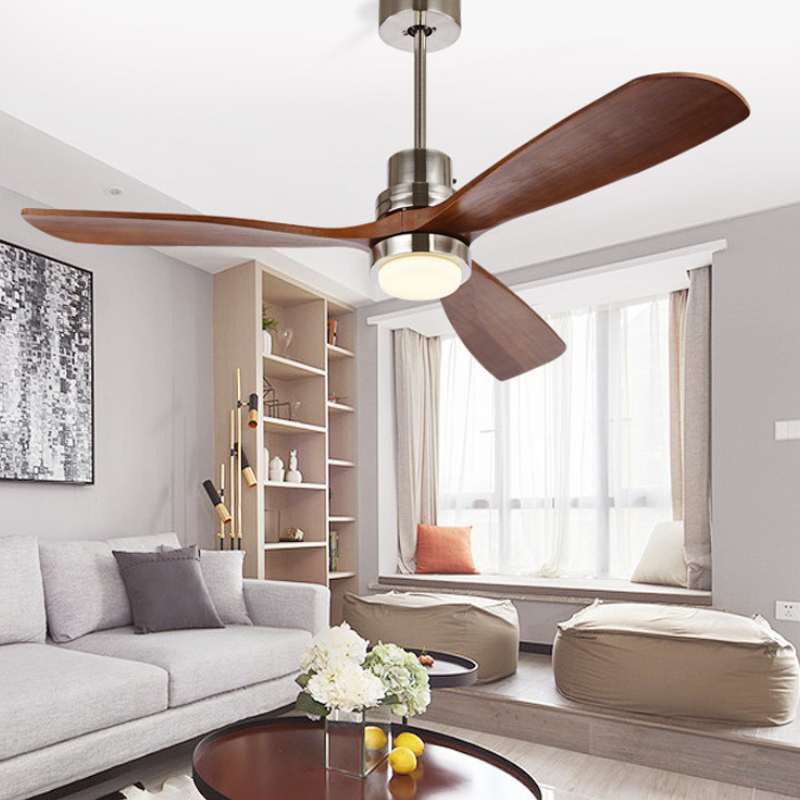 Moderne Plafondventilator met Afstandsbediening – Scandinavisch Design & LED Licht voor Woon- en Slaapkamer