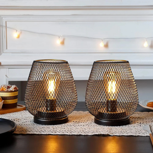 Draadloze LED Lantaarn – Dimbaar Warm Licht voor Binnen en Buiten