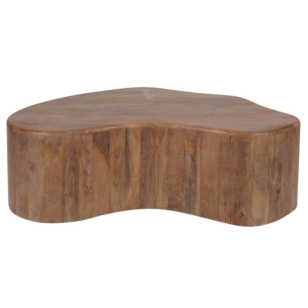 Salontafel Zina – Organisch Design van Massief Mangohout – 107 x 80 cm