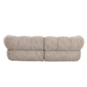 Bank New York 2,5-zits met Rechter Lounge – Modulair Design – Coco Beige