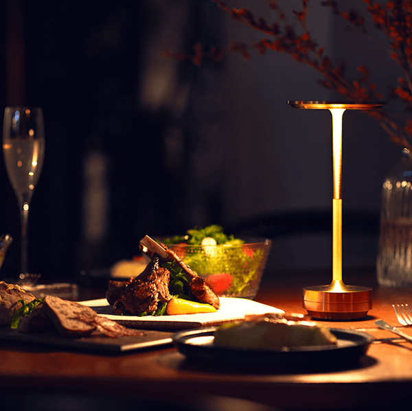 AmbiGlow Draadloos Sfeerverlichting met USB Opladen  Oplaadbare LED Tafellamp