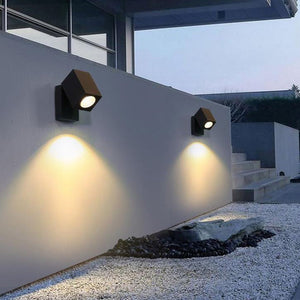 Verstelbare LED Buitenwandspot – Moderne Tuin- & Terrasverlichting