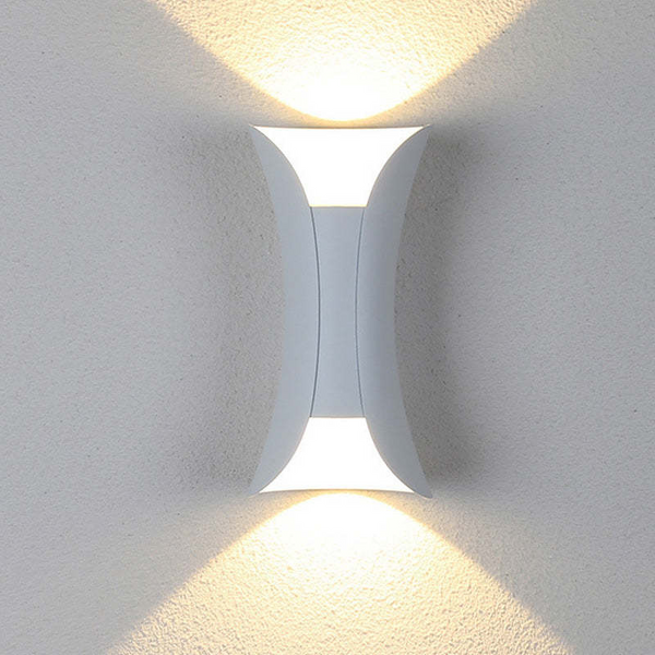 Elegante Waterdichte LED Wandlamp voor Buiten – Aluminium Modern Ontwerp