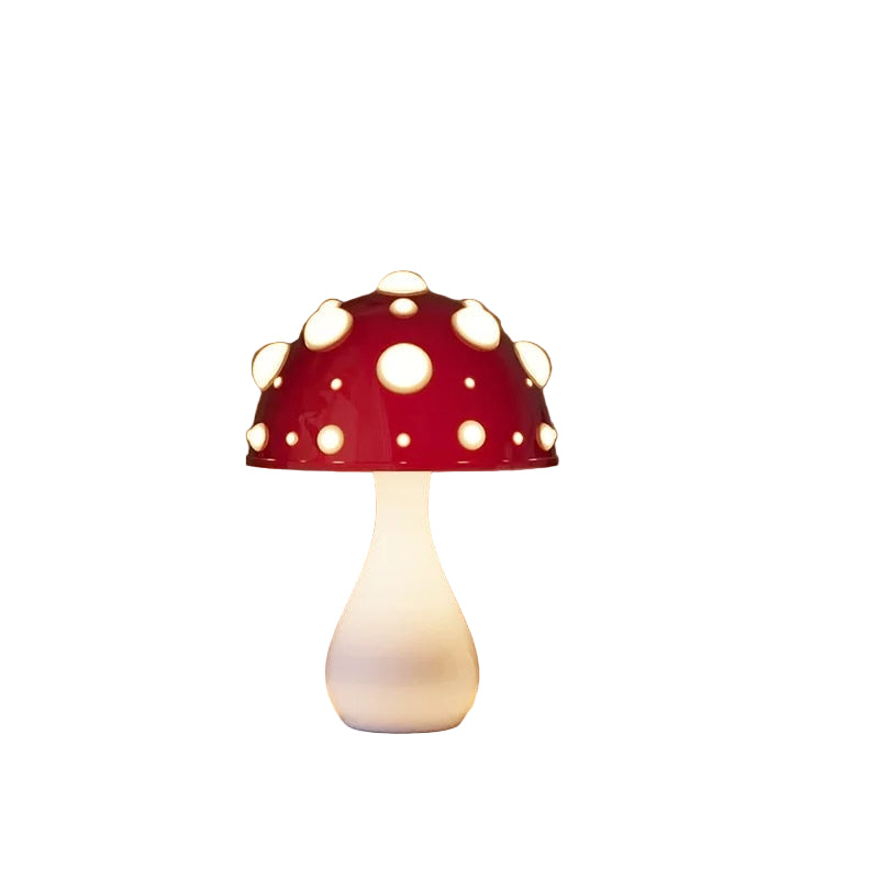 Paddestoelvormige Hanglamp – Elegante Gouden Accenten voor Woonkamers en Slaapkamers