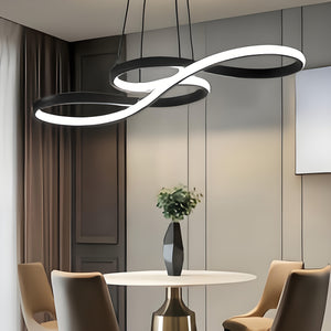 Moderne Minimalistische LED Hanglamp in Driekleur – Stijlvolle Plafondlamp