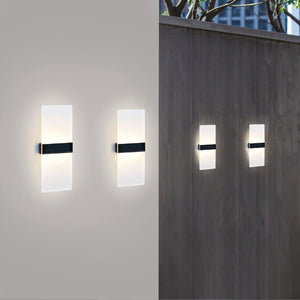 Moderne LED Buitenwandlamp – Binnenplaats & Tuinverlichting