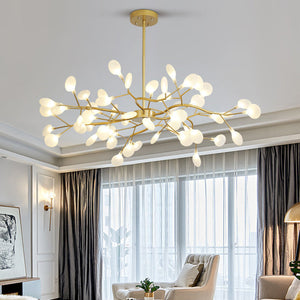 Door Vuurvliegjes Geïnspireerde LED Kroonluchter Hanglamp – Moderne Plafondlamp