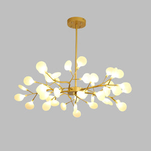 Door Vuurvliegjes Geïnspireerde LED Kroonluchter Hanglamp – Moderne Plafondlamp