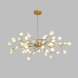 Door Vuurvliegjes Geïnspireerde LED Kroonluchter Hanglamp – Moderne Plafondlamp
