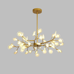 Door Vuurvliegjes Geïnspireerde LED Kroonluchter Hanglamp – Moderne Plafondlamp